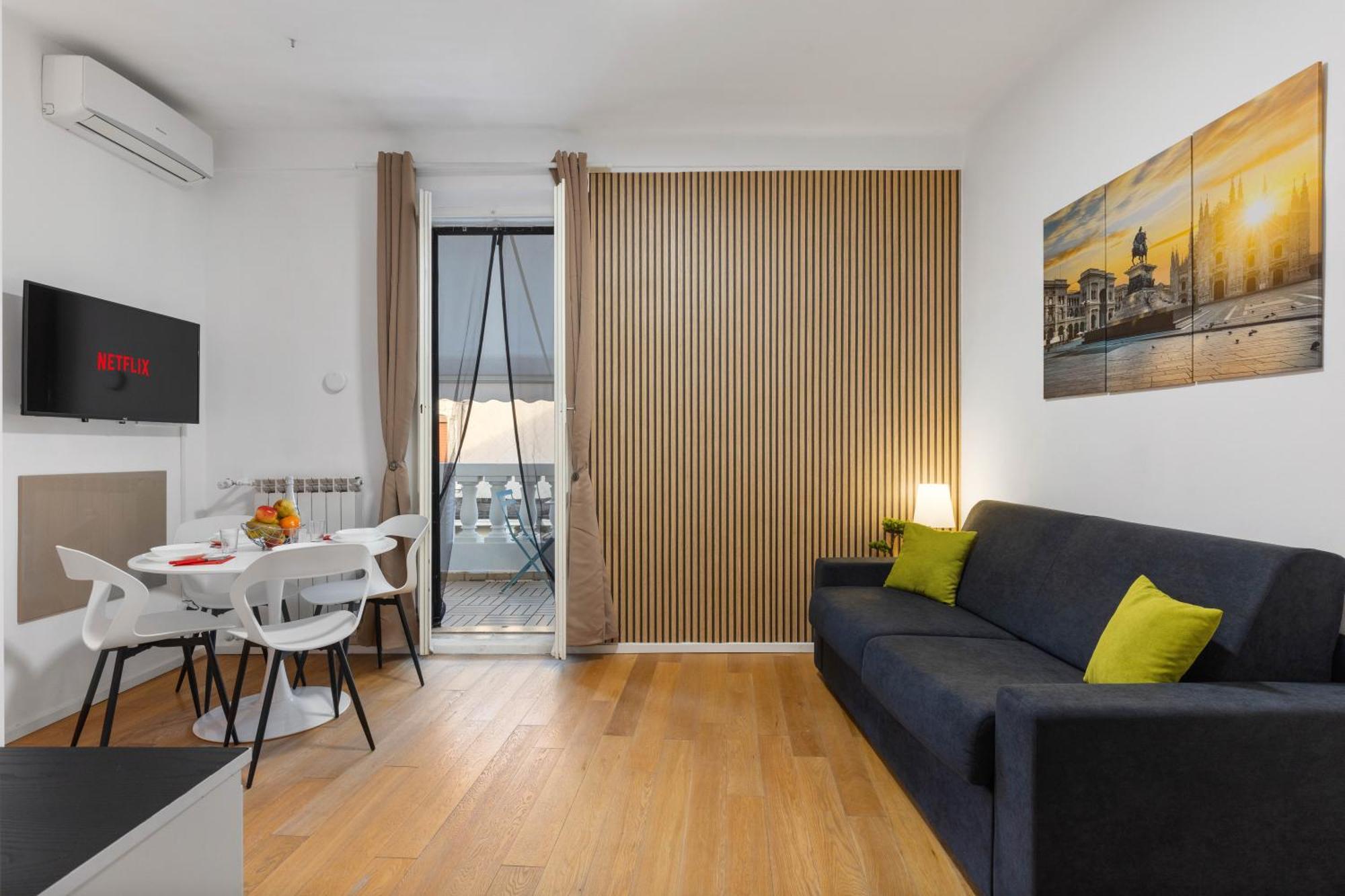 Apartment Life Elegant Penthouse With Terrace, Wi-fi Netflix, Subway 5 Min - Very Convenient Location Mailand